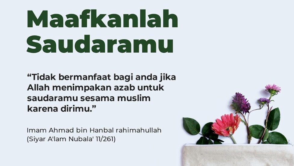 Maafkanlah Saudaramu Maafkanlah Saudaramu